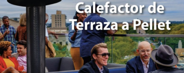 CALEFACTOR DE TERRAZA A PELLET